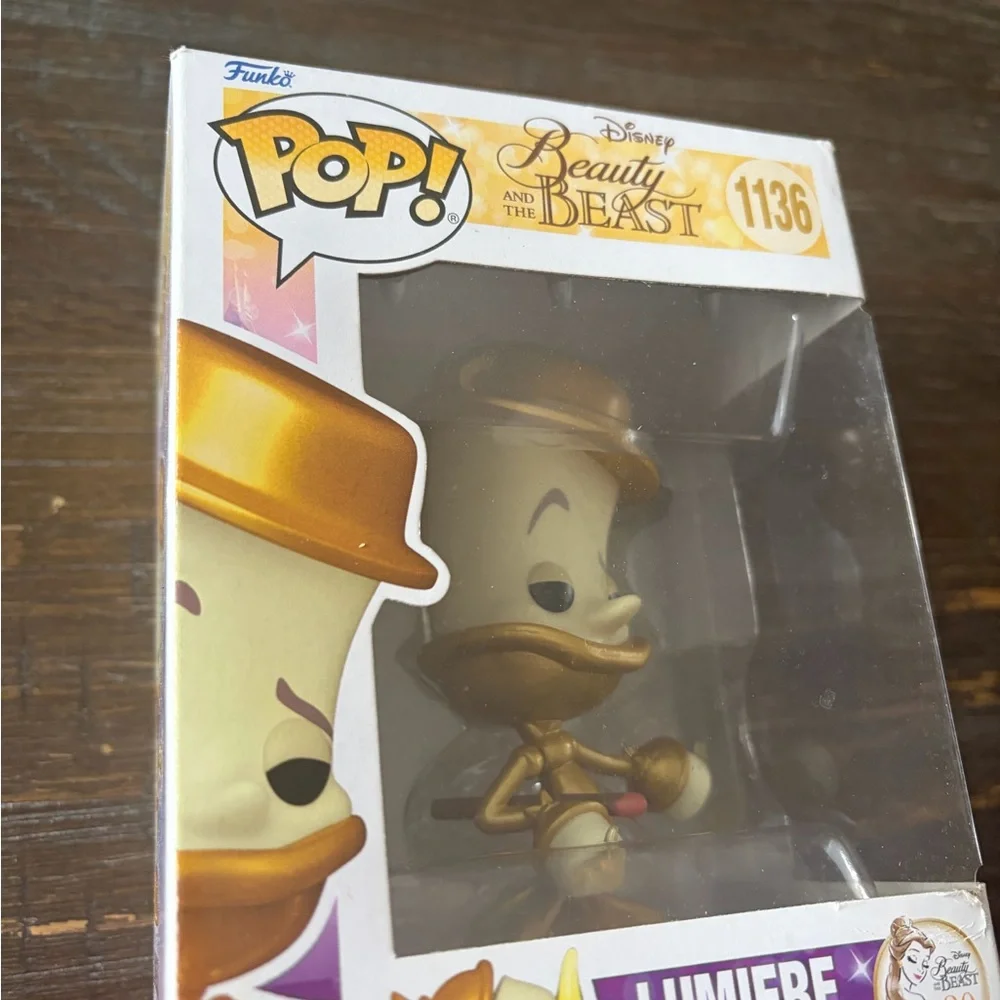 Funko Gold Lumiere Pop! Vinyl Figure - Picture 2 of 3